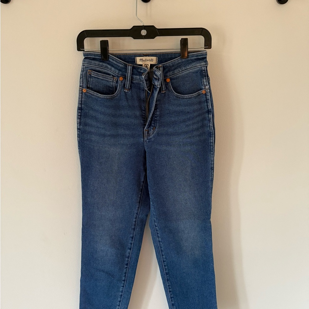 Madewell High Rise Blue Jeans
